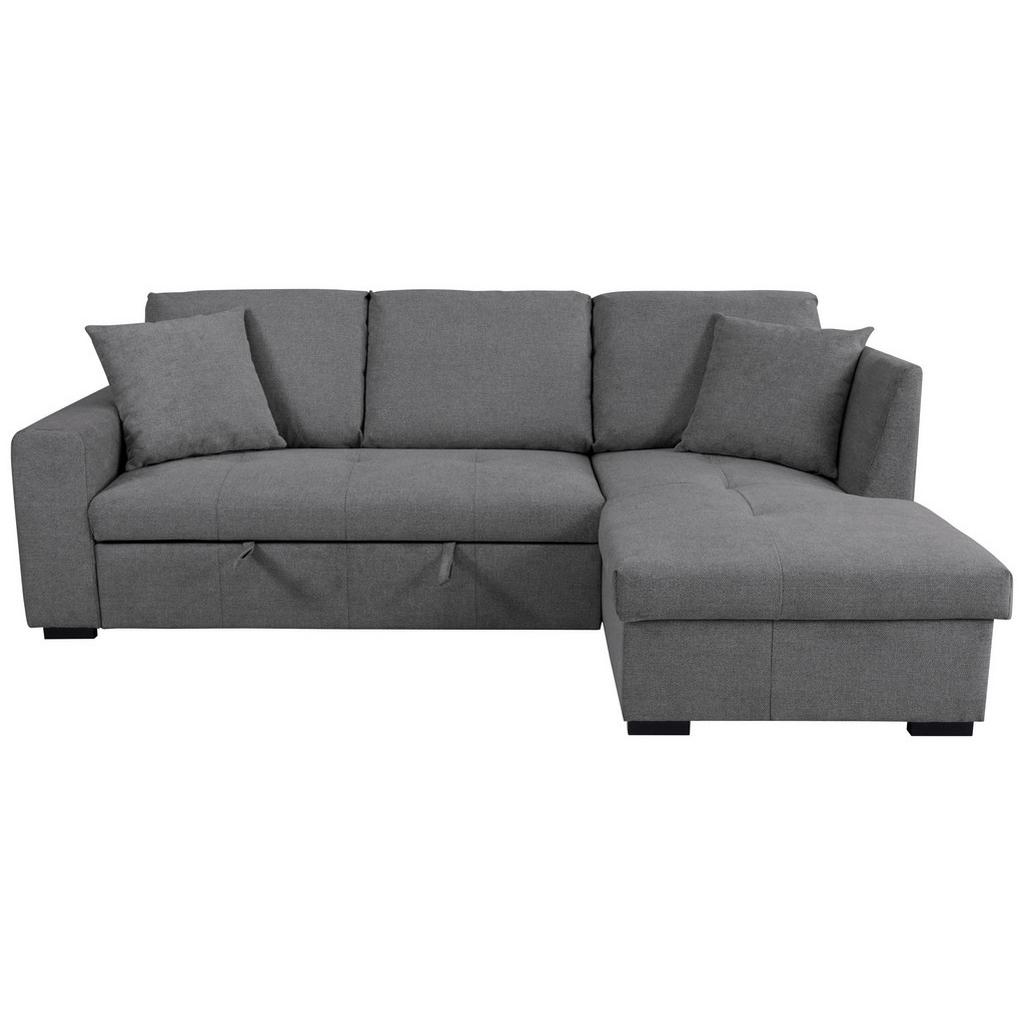 Ecksofa Lukas Grau S: 239x158 cm