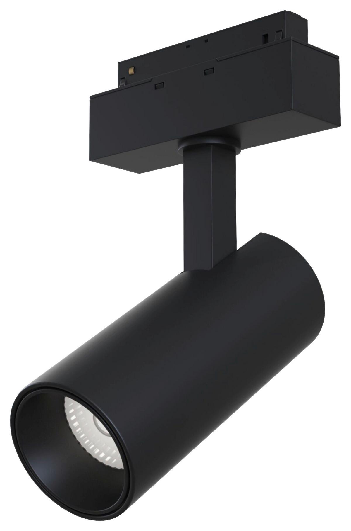 Schienensystem-Strahler Focus Led - Schwarz, Basics, Metall (12/14,6/13,6cm) - MAYTONI