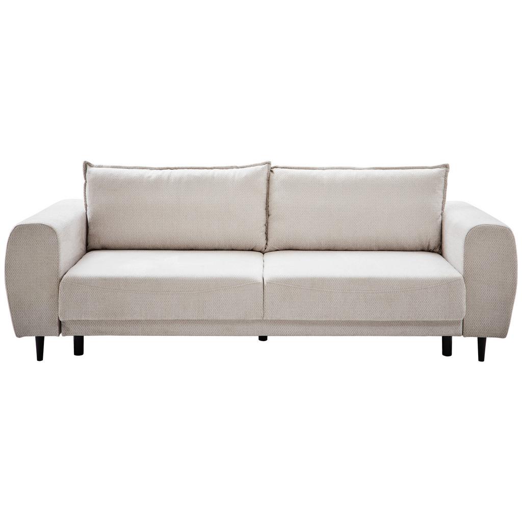 3-Sitzer-Sofa Mit Schlaffunktion Siena Hellgrau