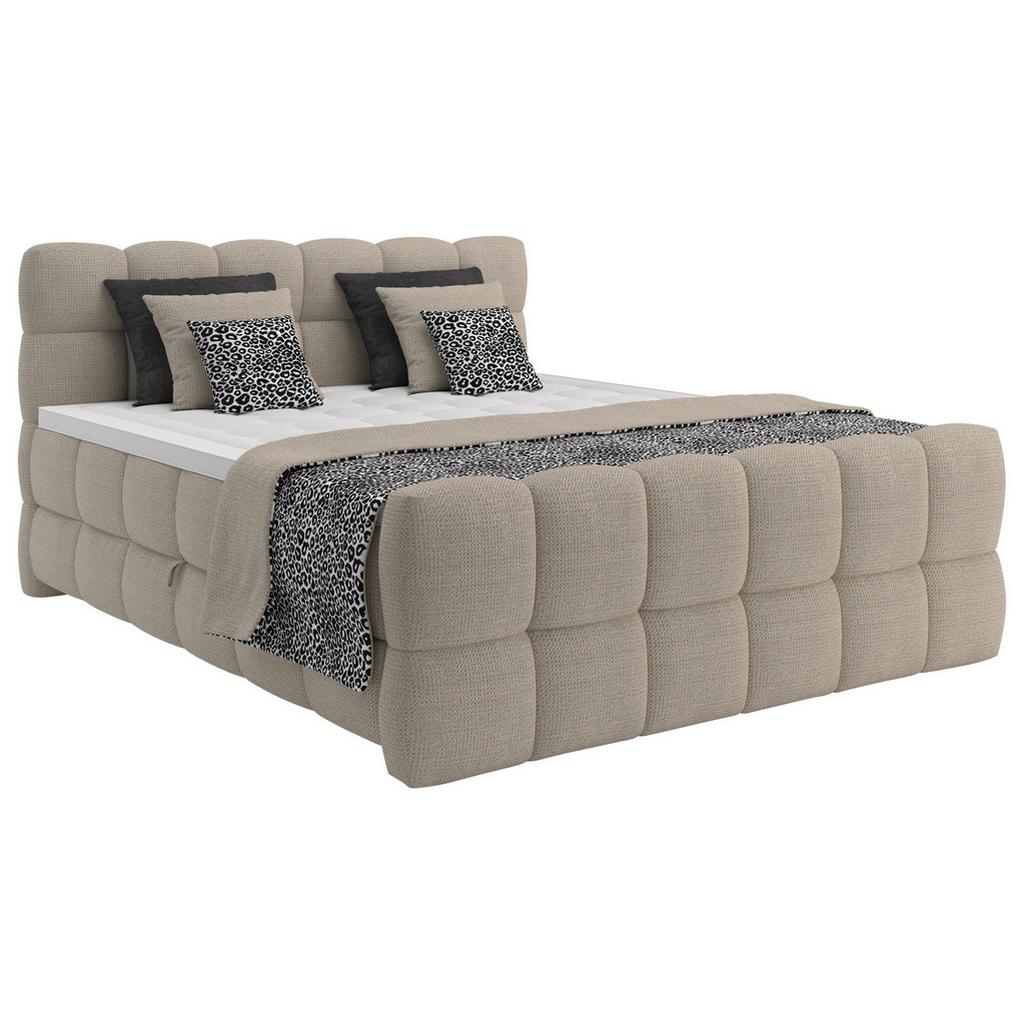 Boxspringbett Brisbane inkl. Bettkasten 160x200