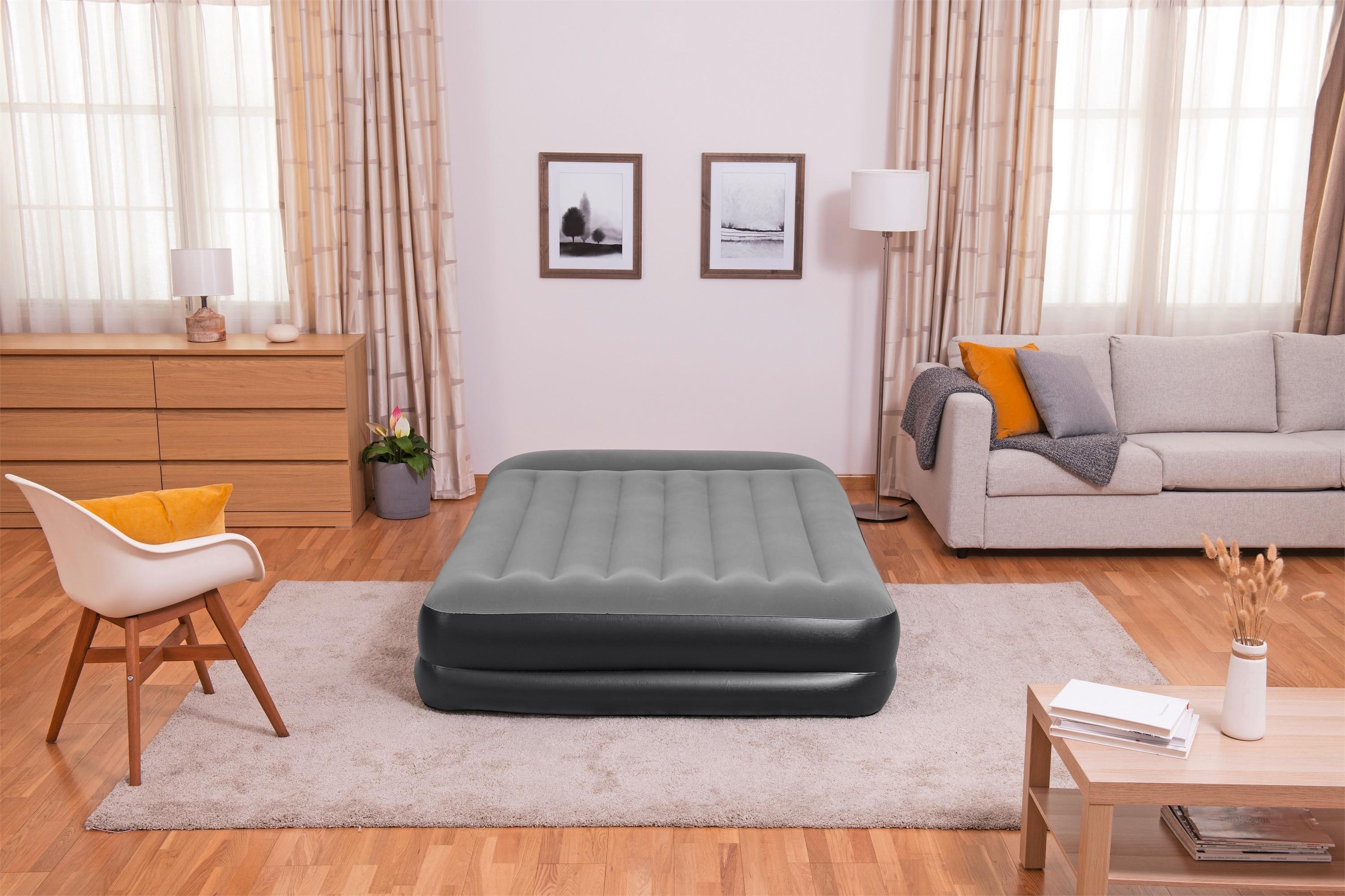 Luftmatratze AEROLUXE AIRBED QUEEN von Bestway aus Kunststoff/Vinyl in Schwarz Milieu