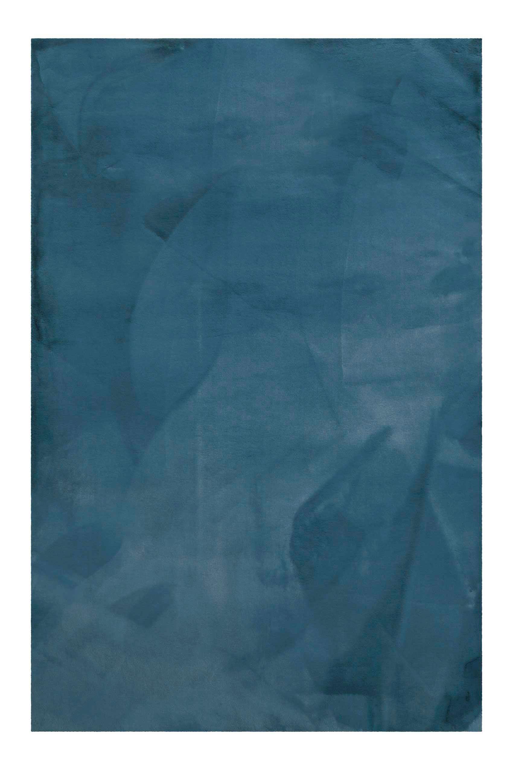 Hochflorteppich Petrol, Bxl: Ca. 70x140 Cm - Petrol, KONVENTIONELL, Textil (70/140cm) - Esprit