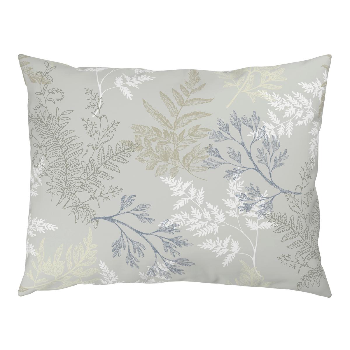 Bettwäsche Melanie - Taupe/Blau, ROMANTIK / LANDHAUS, Textil - James Wood
