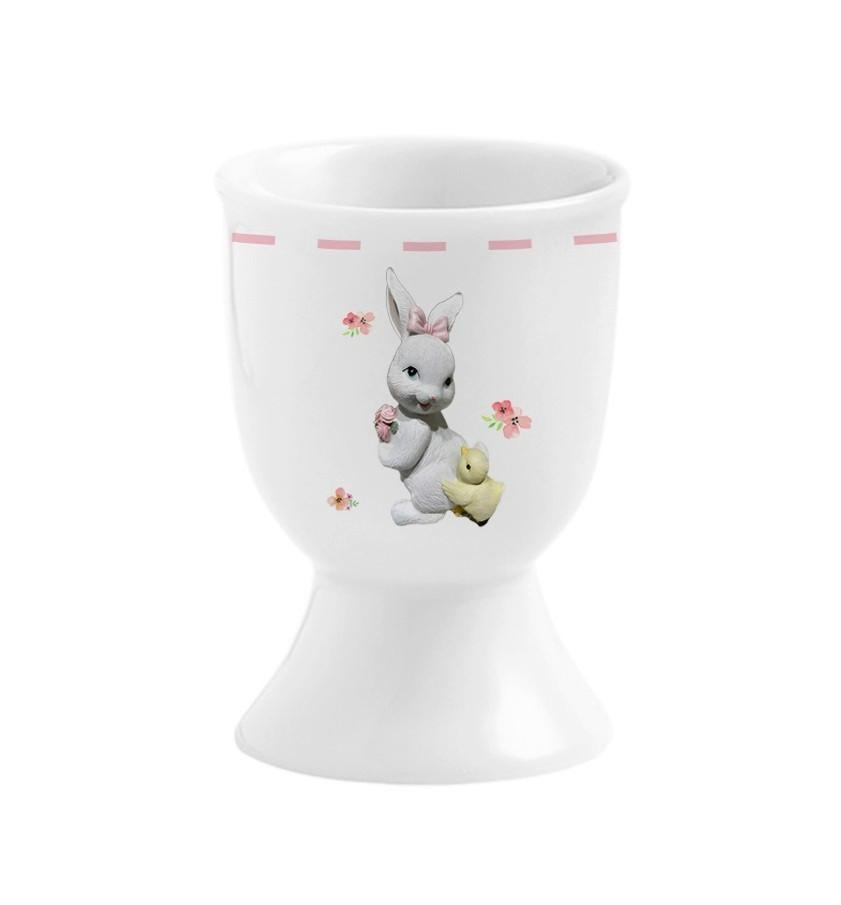 Eierbecher Hoppel - Multicolor, MODERN, Keramik (4,8/7cm) - Luca Bessoni