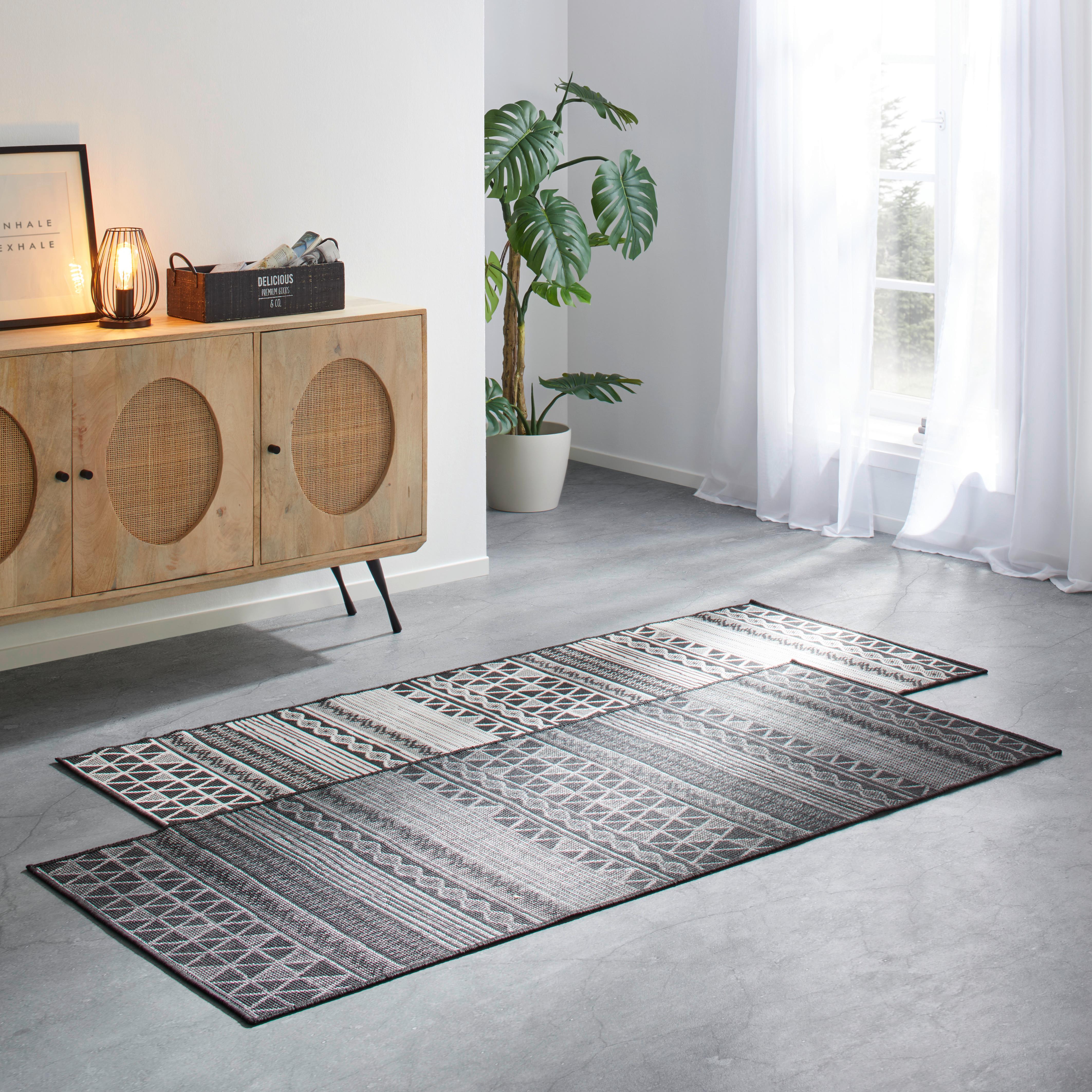 KOBEREC TKANÝ NA PLOCHO Brüssel 3, 200/250cm - šedá, Moderní, textil (200/250cm) - Modern Living