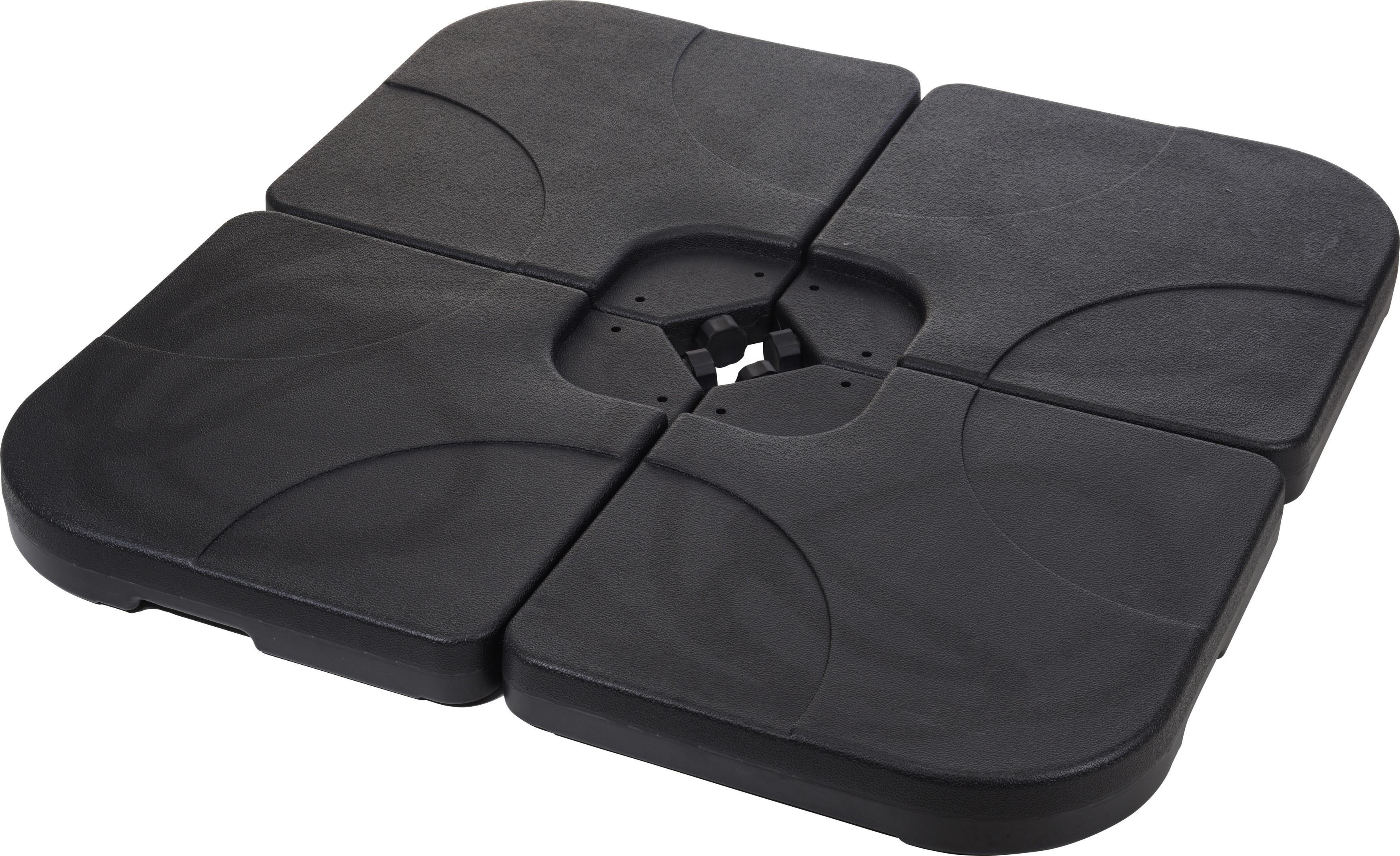 Schirmständer Kunststoff Schwarz