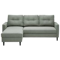 Sedací souprava BERGEN, oboustranná, mátově zelená - mátově zelená, Moderní, kov/dřevo (192/82/138cm) - Based