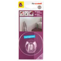 Öntapadós Kampó Átm: 68mm - áttetsző, műanyag (6,8cm) - Suki