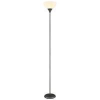 Stehleuchte 59946 Wilbur - Titanfarben/Schwarz, Basics, Kunststoff/Metall (25/178,5cm) - Globo