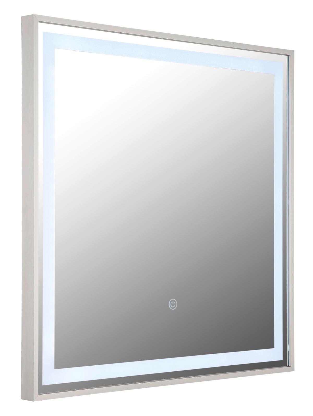Leuchtspiegel 84037 - Basics, Glas/Kunststoff (50/50/2,8cm) - Globo