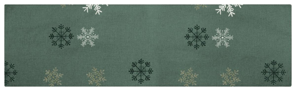 Tischläufer Noelle - Grün, ROMANTIK / LANDHAUS, Textil (40/140cm) - James Wood