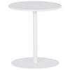 Beistelltisch Wien Weiß Wien - Weiß, Design, Metall (40/45/40cm) - P & B