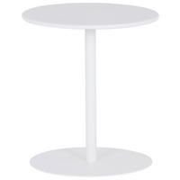 Beistelltisch Wien Weiß Wien - Weiß, Design, Metall (40/45/40cm) - P & B