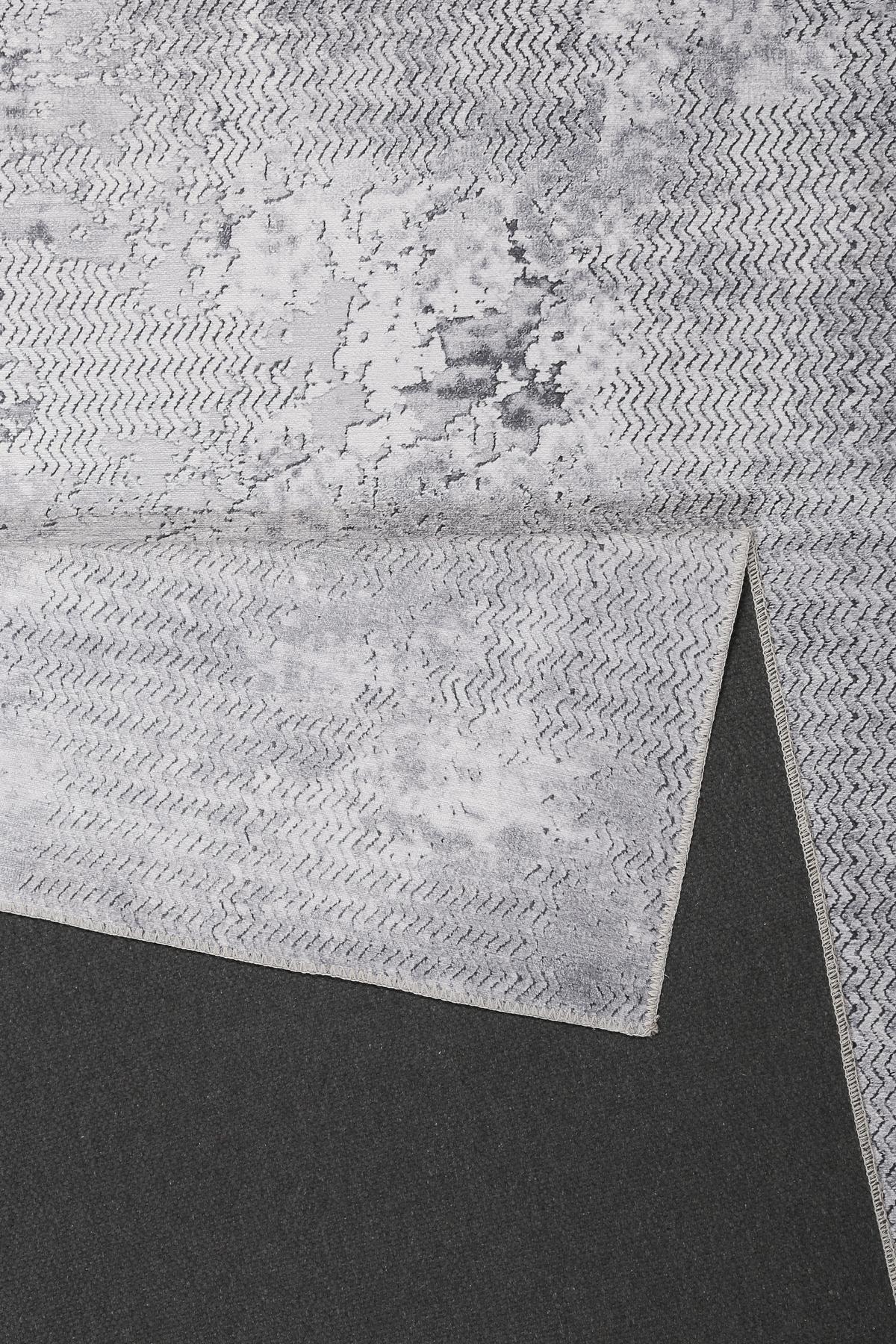 Webteppich Grau Radiate 80x150 cm - Grau, Design, Textil (80/150cm) - WECON HOME