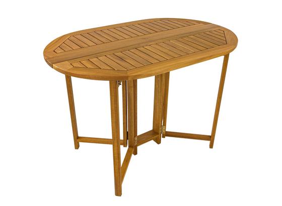 Gartenklapptisch Klapptisch L: 110 cm Braun - Braun, Basics, Holz (110/70/74cm) - Ambia Garden Gartenklapptisch Klapptisch L: 110 cm Braun - Braun, Basics, Holz (110/70/74cm) - Ambia Garden