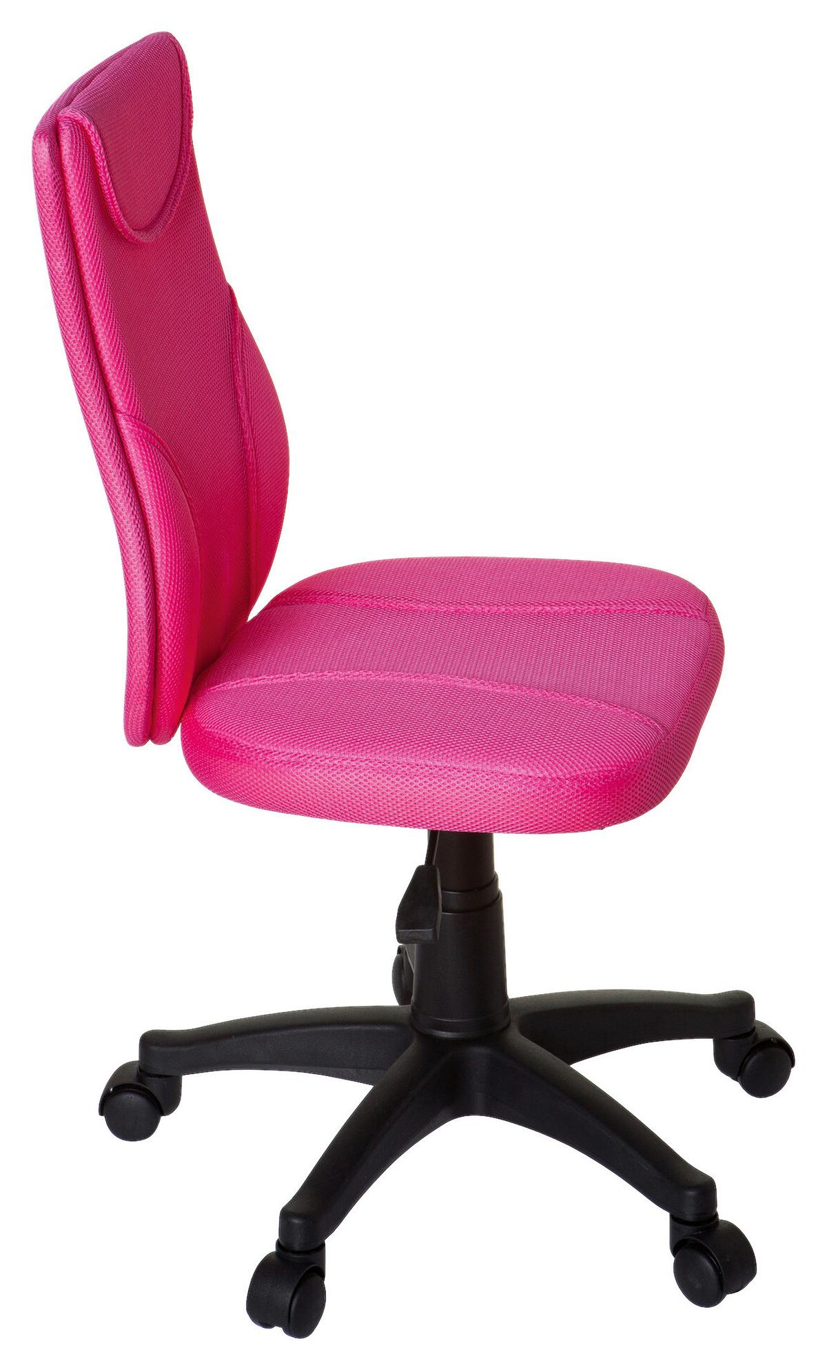 Jugenddrehstuhl Kiddy Base Pink - Pink, Basics, Kunststoff (46/84-94/40cm) - MID.YOU
