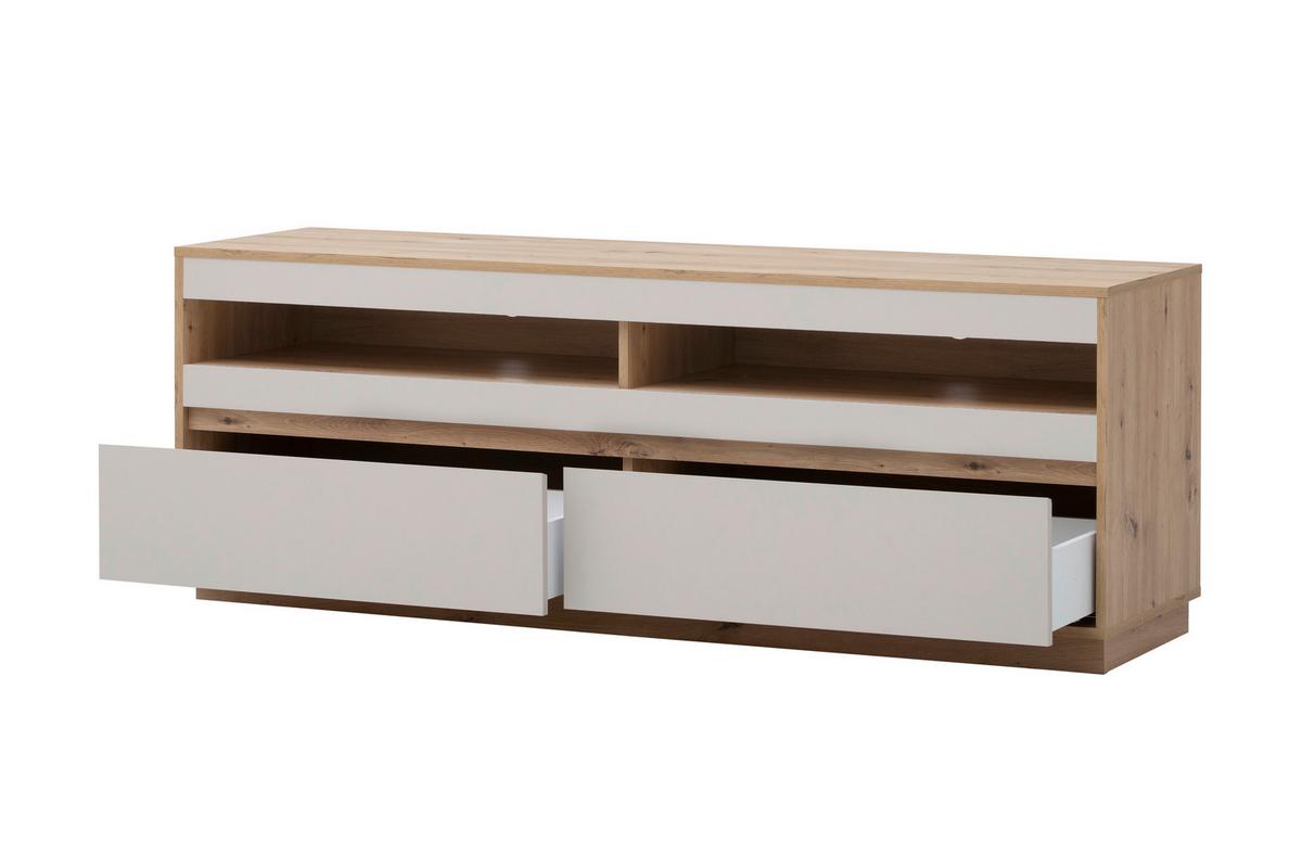 Lowboard Sonora Eiche Artisan B: 162cm - Kaschmir/Eiche Artisan, Design, Holzwerkstoff (162/60/45cm) - MID.YOU