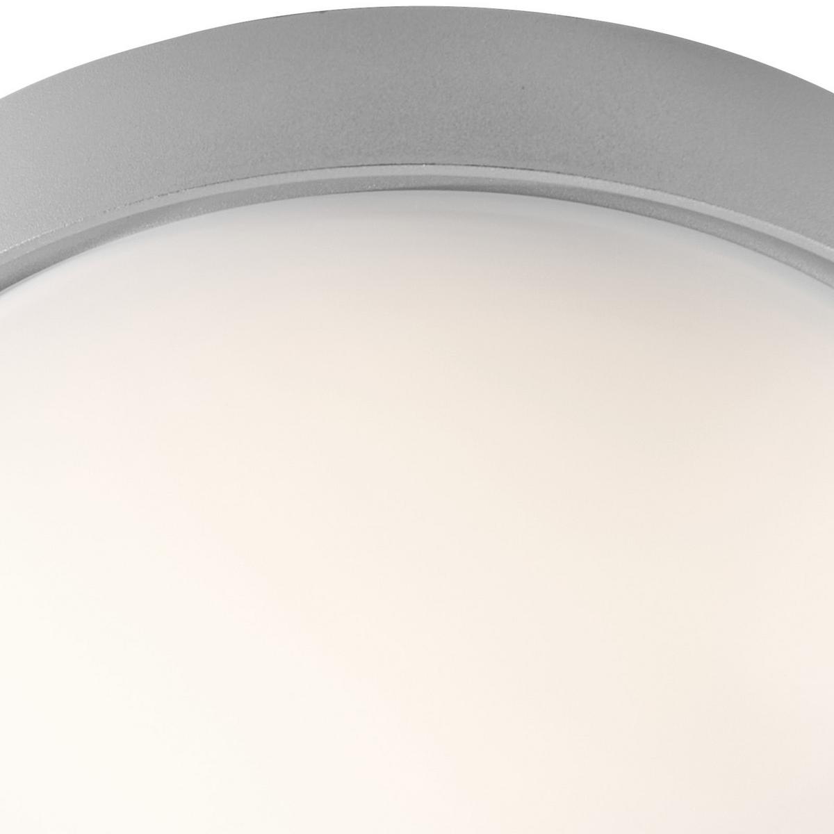 Deckenleuchte Bad Clarimo Ip44 Titanfarben Ø 33 Cm - Titanfarben, KONVENTIONELL, Kunststoff/Metall (33,0/9,0cm) - Trio Leuchten