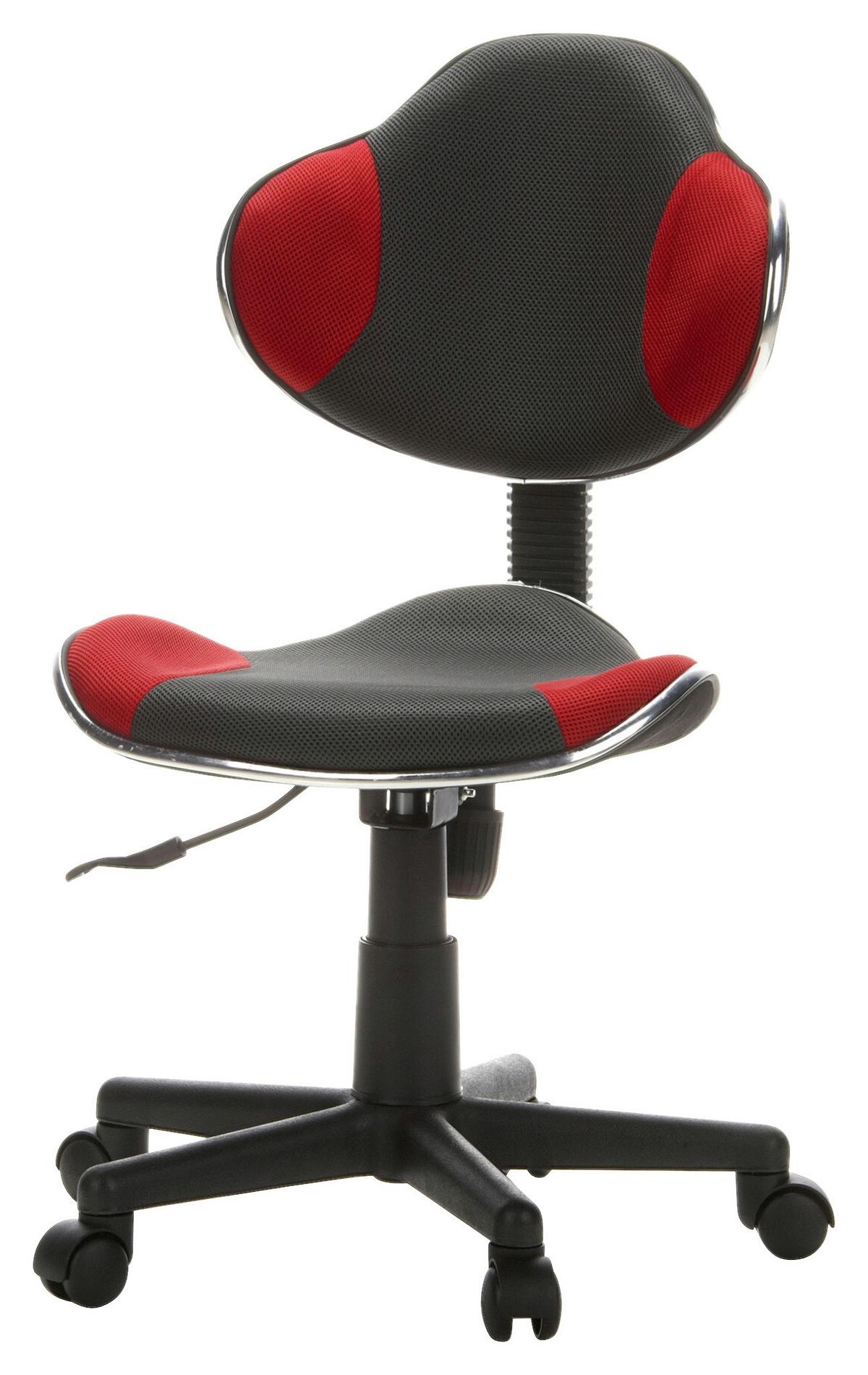 Jugenddrehstuhl Kiddy Gti 2 Rot/grau - Rot/Grau, Basics, Kunststoff (45/86-101/42cm) - MID.YOU