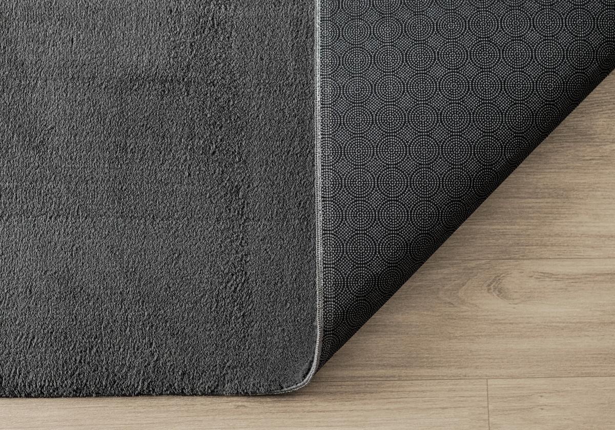 Fellteppich Loft - Anthrazit, KONVENTIONELL, Textil (60/110cm)