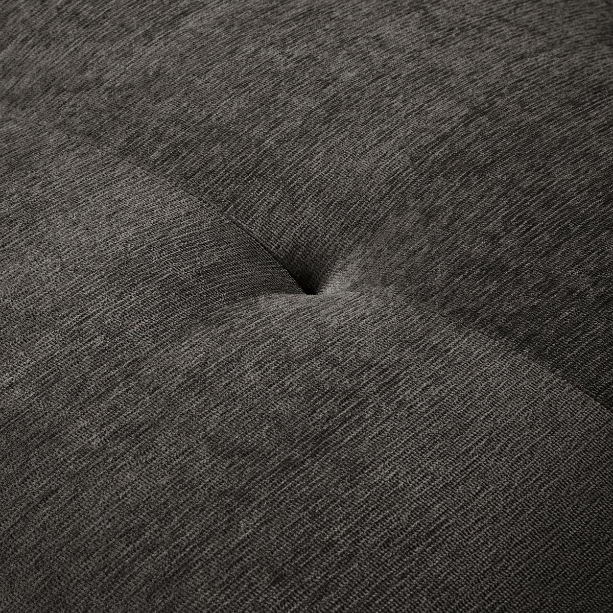 Bigsofa Fluffy, Anthrazit B: 285 Cm - Anthrazit/Schwarz, MODERN, Textil (285/87/184cm) - Trendmanufaktur