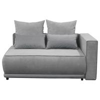 Récamiere Iga Re Grau B: 168 Cm - Rosa/Grau, Design, Textil (168/73/99cm) - MID.YOU