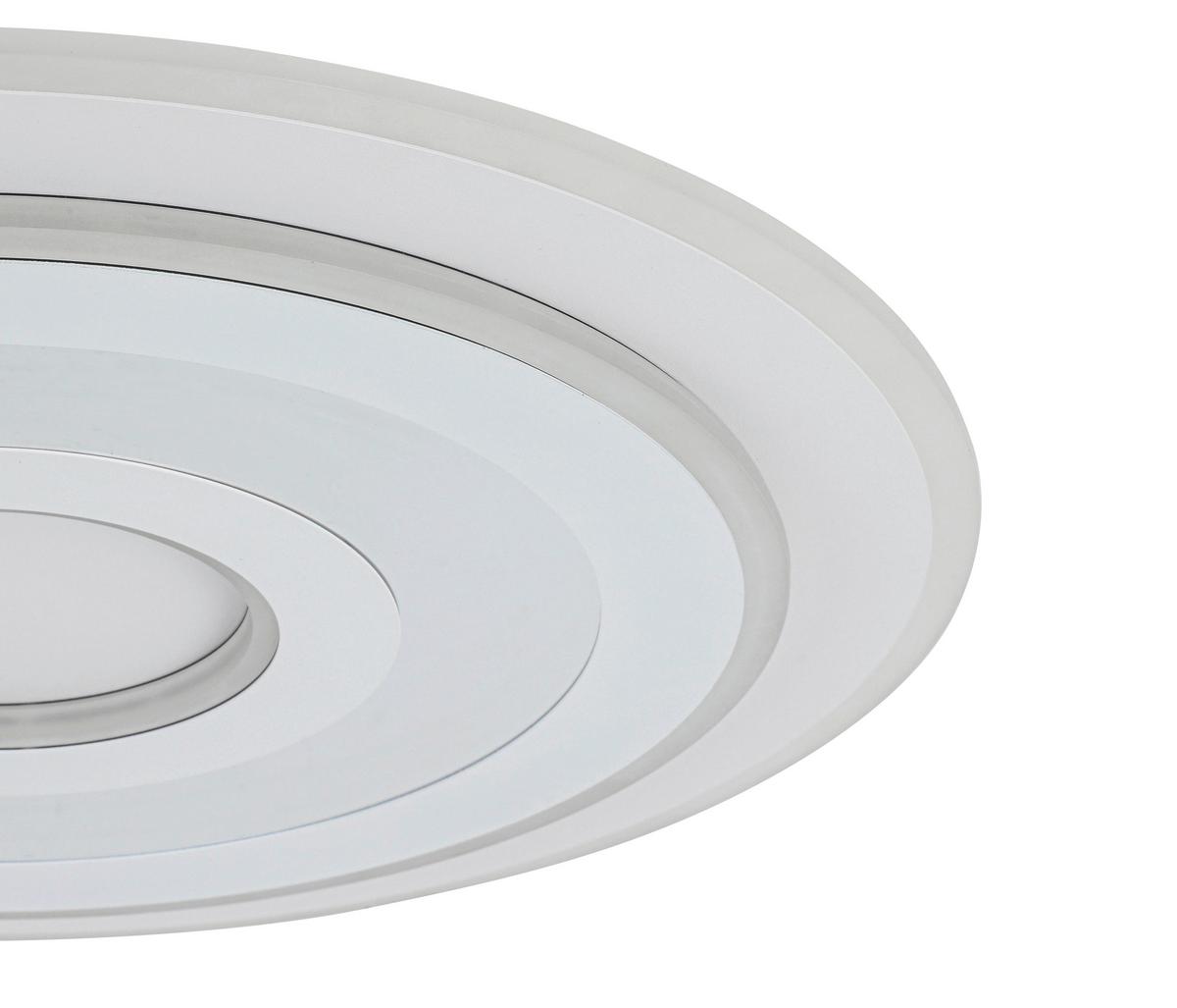 STROPNÍ LED SVÍTIDLO BIRTU - bílá, Moderní, kov/plast (49/4,3cm) - Mömax