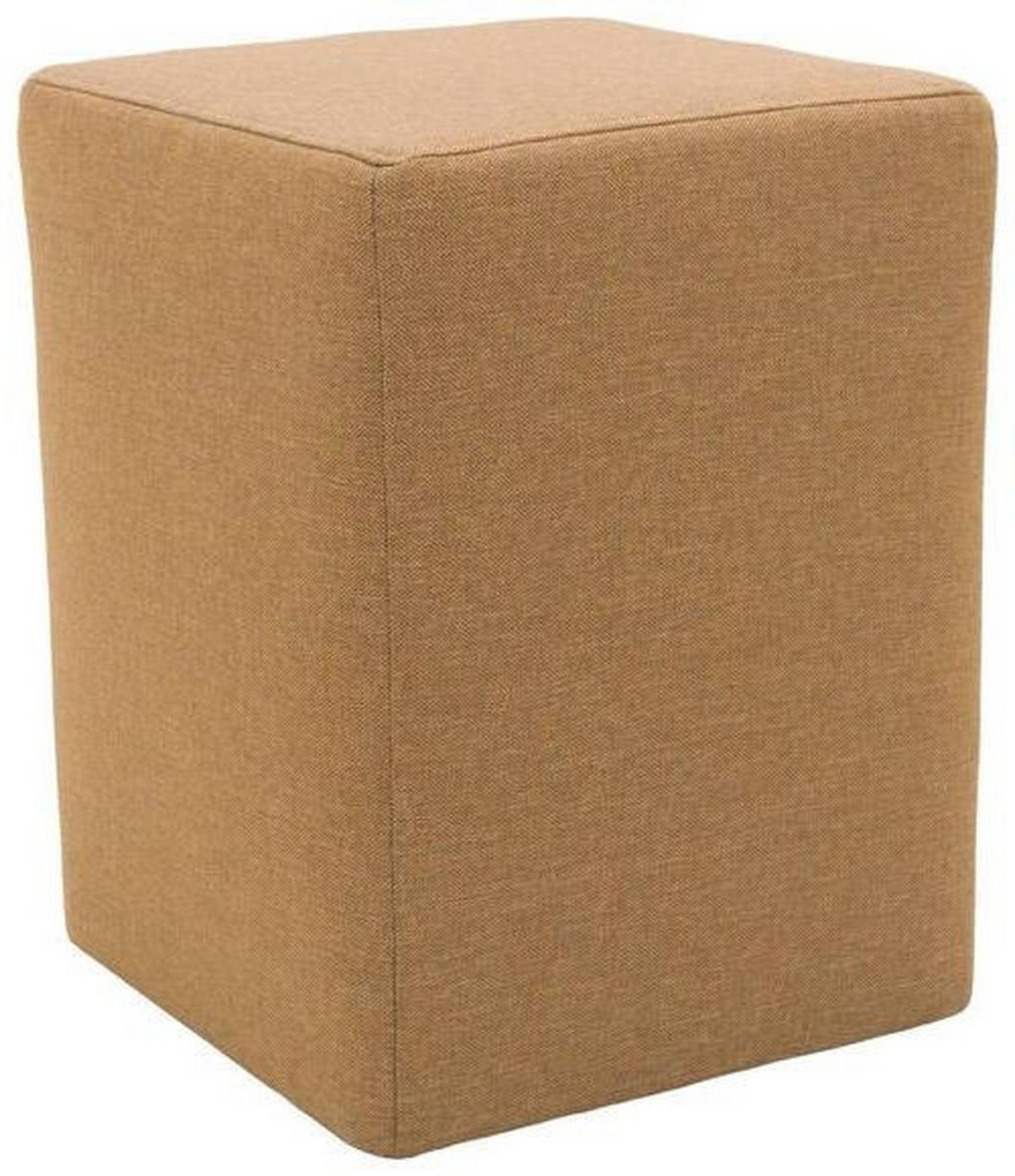 Hocker Looks Xx - Messingfarben/Silberfarben, Design, Textil (38/47/38cm) - LOOKS by W.Joop