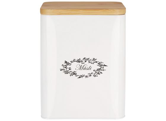 Box S Víkem Lore - bílá, Romantický / Rustikální, kov/dřevo (18/15,5/23cm) - Zandiara Box S Víkem Lore - bílá, Romantický / Rustikální, kov/dřevo (18/15,5/23cm) - Zandiara