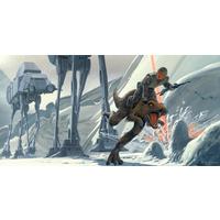 Fototapete Star Wars Hoth Battle Ground - Multicolor, Trend, Textil (500/250cm)