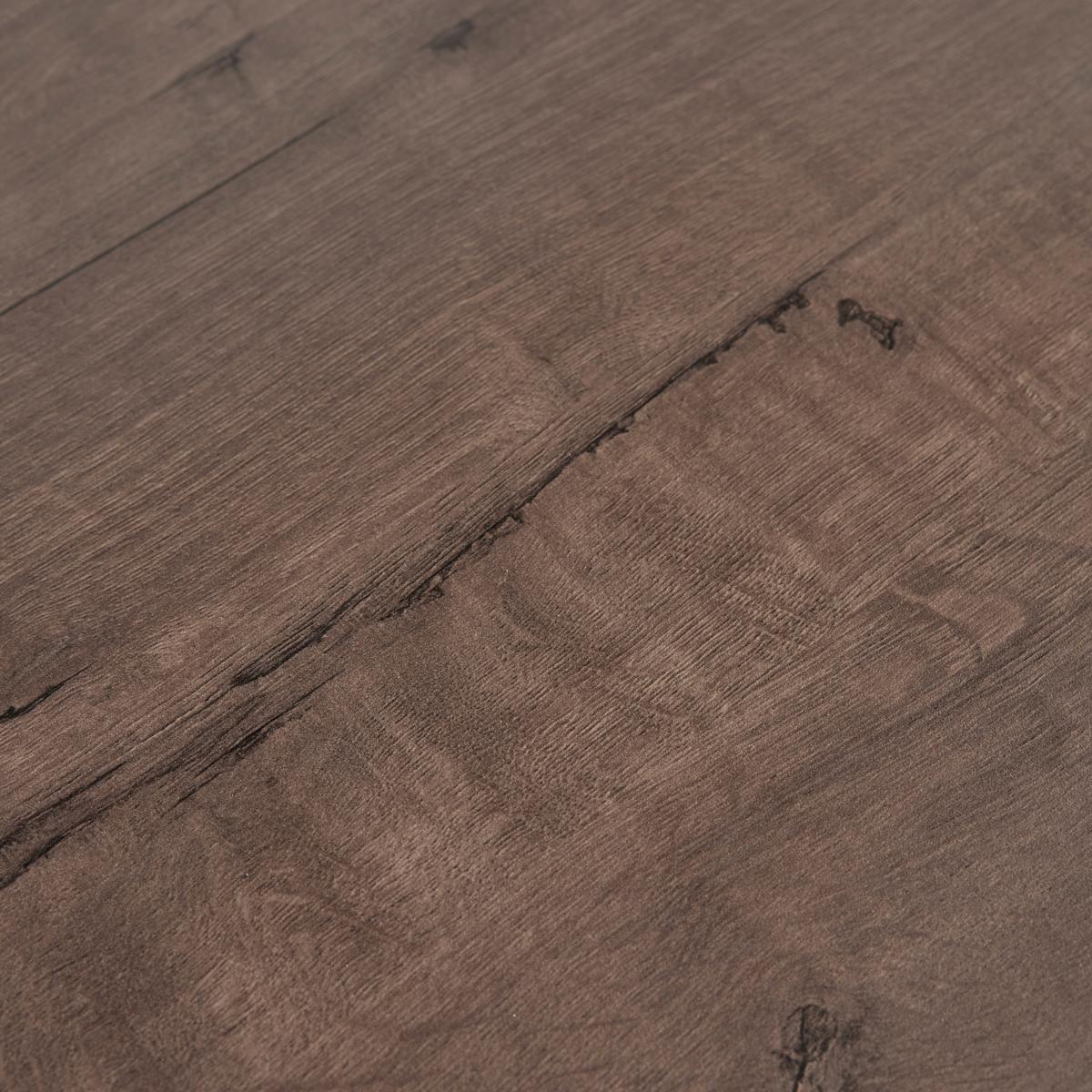 Písací stôl MAJA dekor orech - čierna/farba orecha, Modern, kov (80/50/180cm) - Bessagi Home