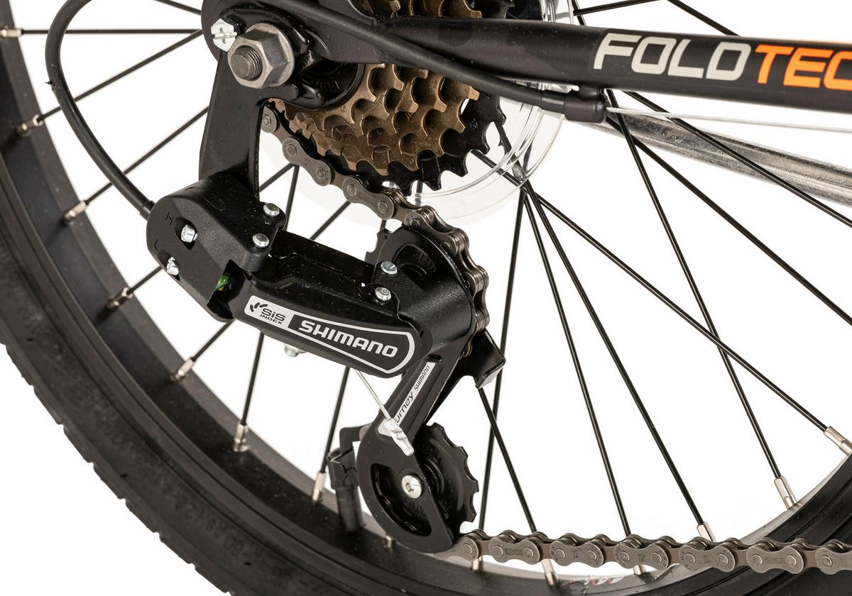 Citybike 406c Faltrad - Schwarz, LIFESTYLE, Metall (25/140/60cm)