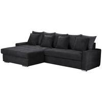 ROHOVÁ SEDAČKA SALVADOR - čierna/farba wenge, Modern, kov/drevo (164/293cm) - MID.YOU