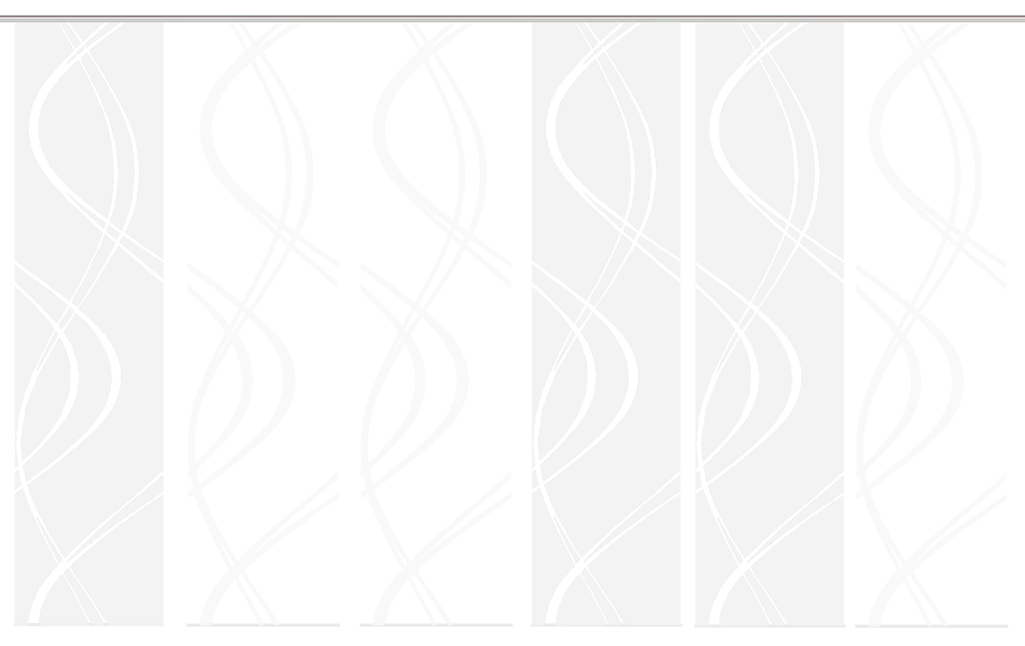 Flächenvorhang weiß