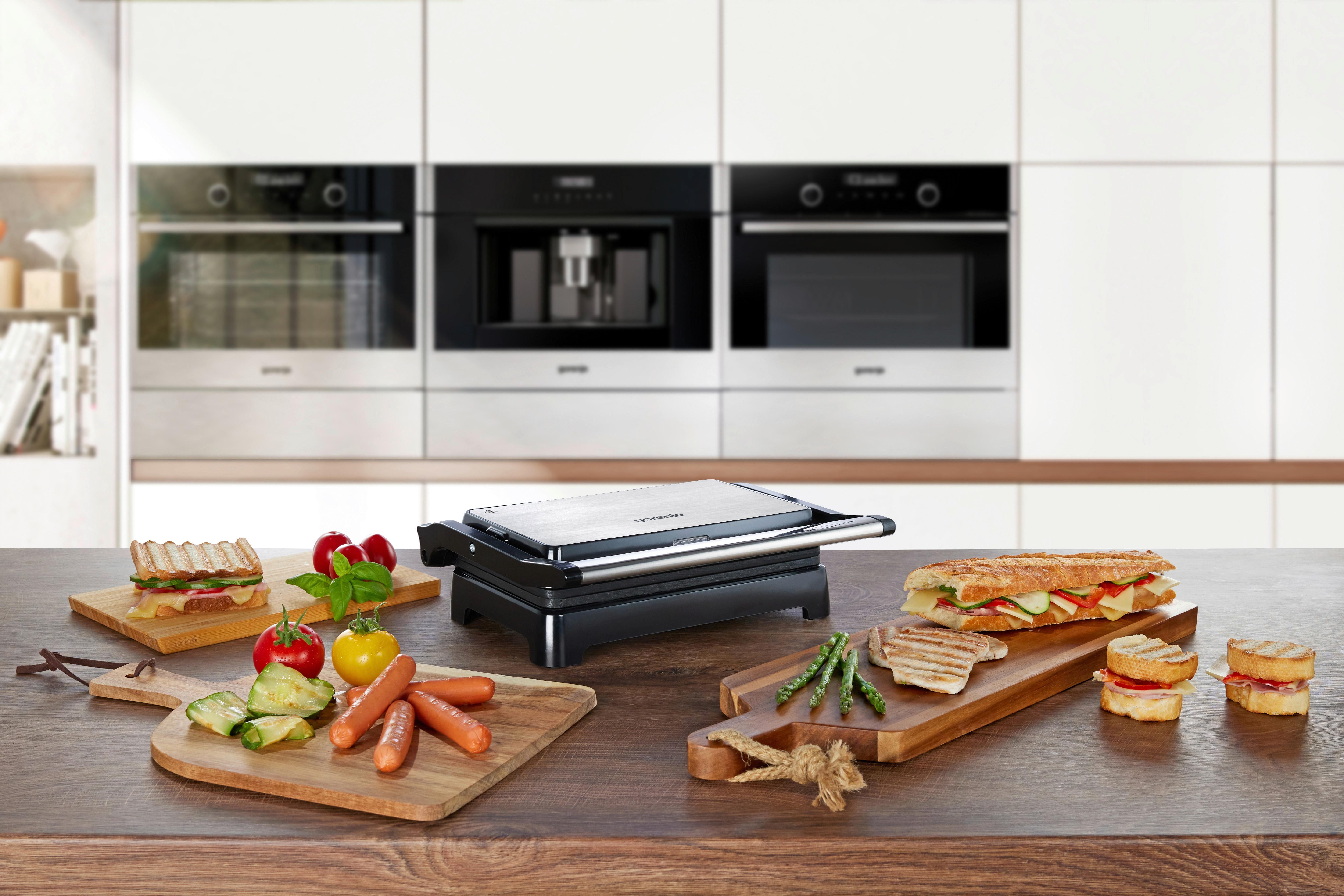 Kontaktgrill Sm701sb - Basics (27,6/8,4/22,5cm) - Gorenje