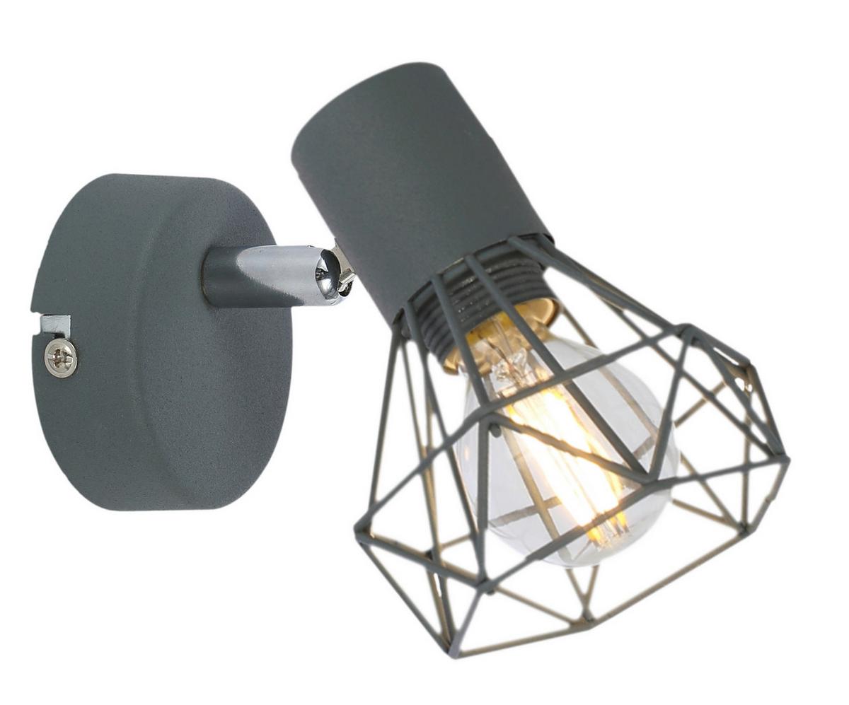 Wandstrahler 91-60969 - Dunkelgrau, Basics, Metall (15/9/12cm)
