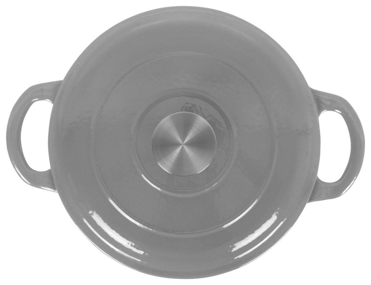 HRNEC NA DUŠENÍ ECHTWERK SCHMORTOPF - šedá/barvy stříbra, Design, kov (22,5cm) - Echtwerk