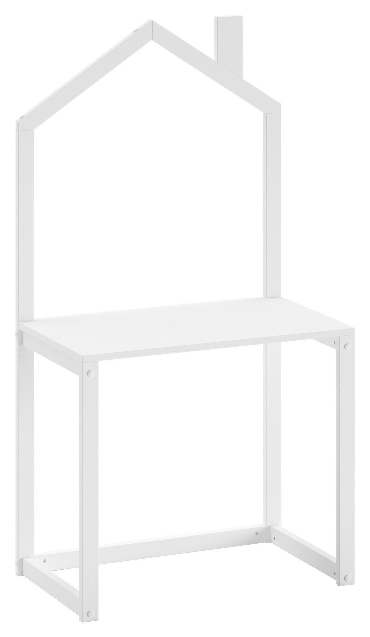 Kinderschreibtisch Dallas - Weiß, MODERN, Holz (100/120,6/50cm) - Vipack