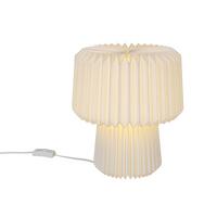STOLNÁ LAMPA OLGA - biela, Modern, plast/papier (28/28/30,5cm) - Mömax