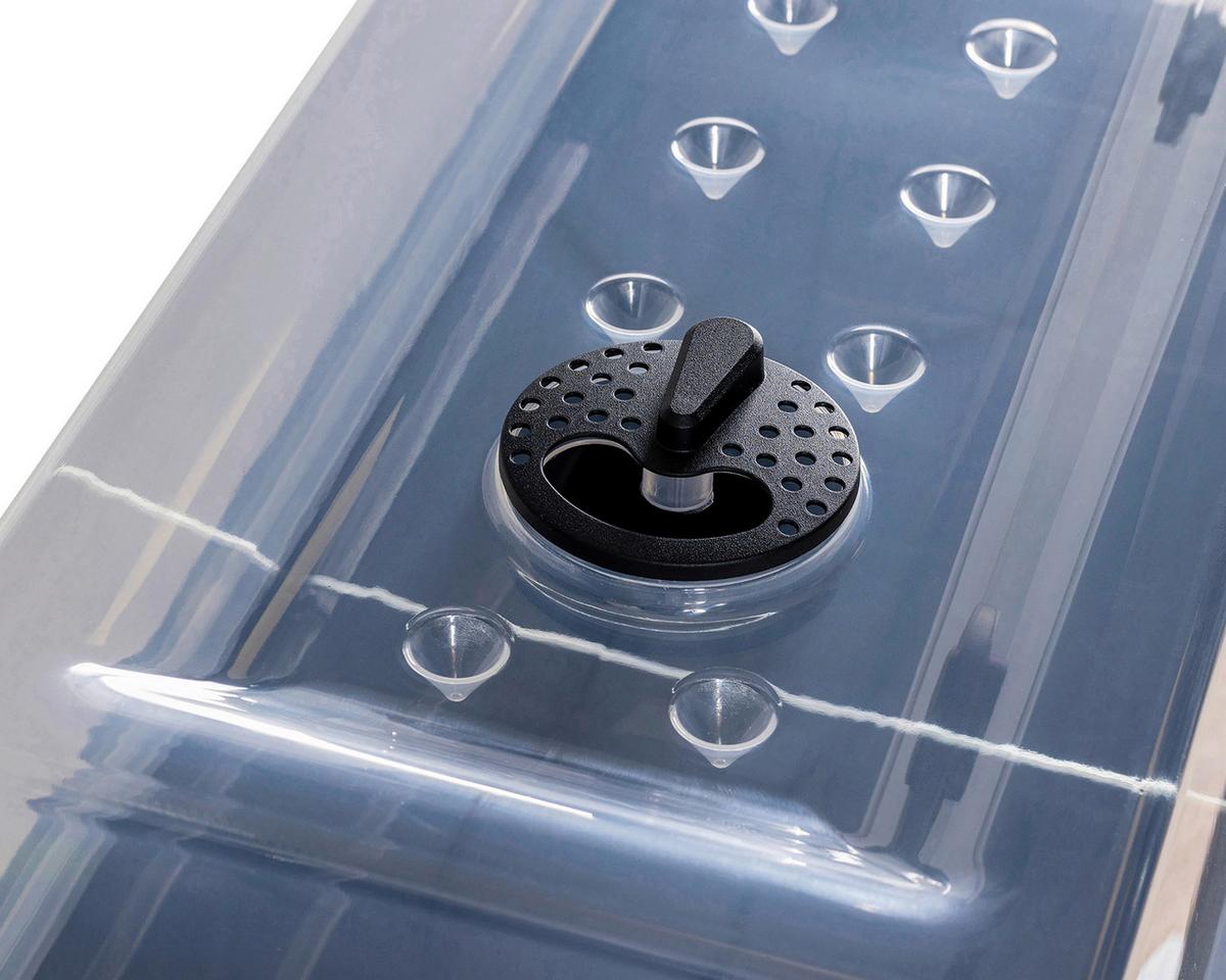 Hochbeet Kunststoff Victoria 78x81x38 cm Anthrazit - Anthrazit, Basics, Kunststoff (78/81/38cm)