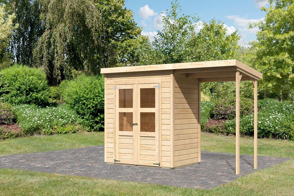 Gartenhaus Kappeln 2 39558 Kappeln 2 - Fichtefarben, Basics, Holz (182/122/220cm)