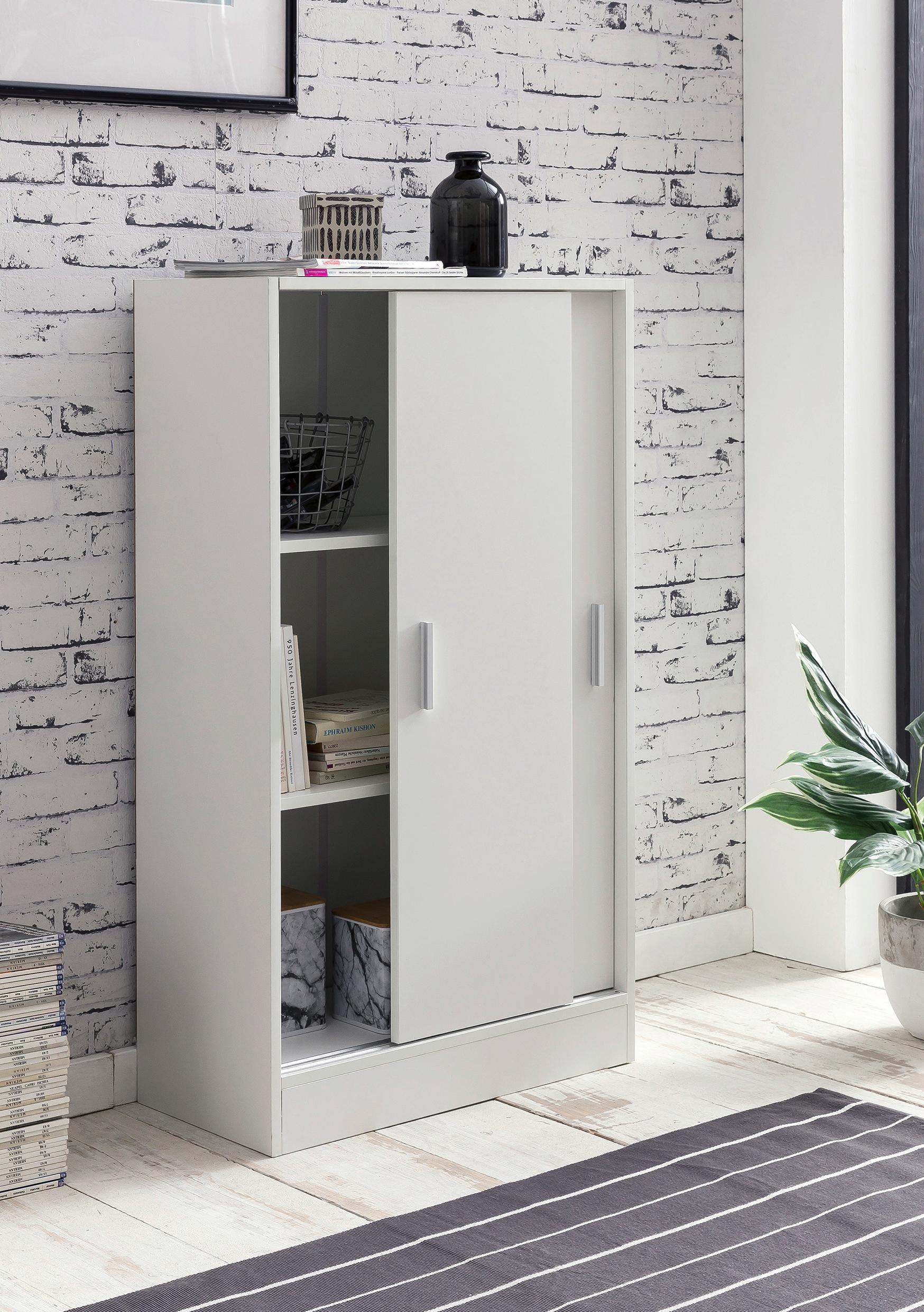 Aktenschrank mit 2 Schiebetüren