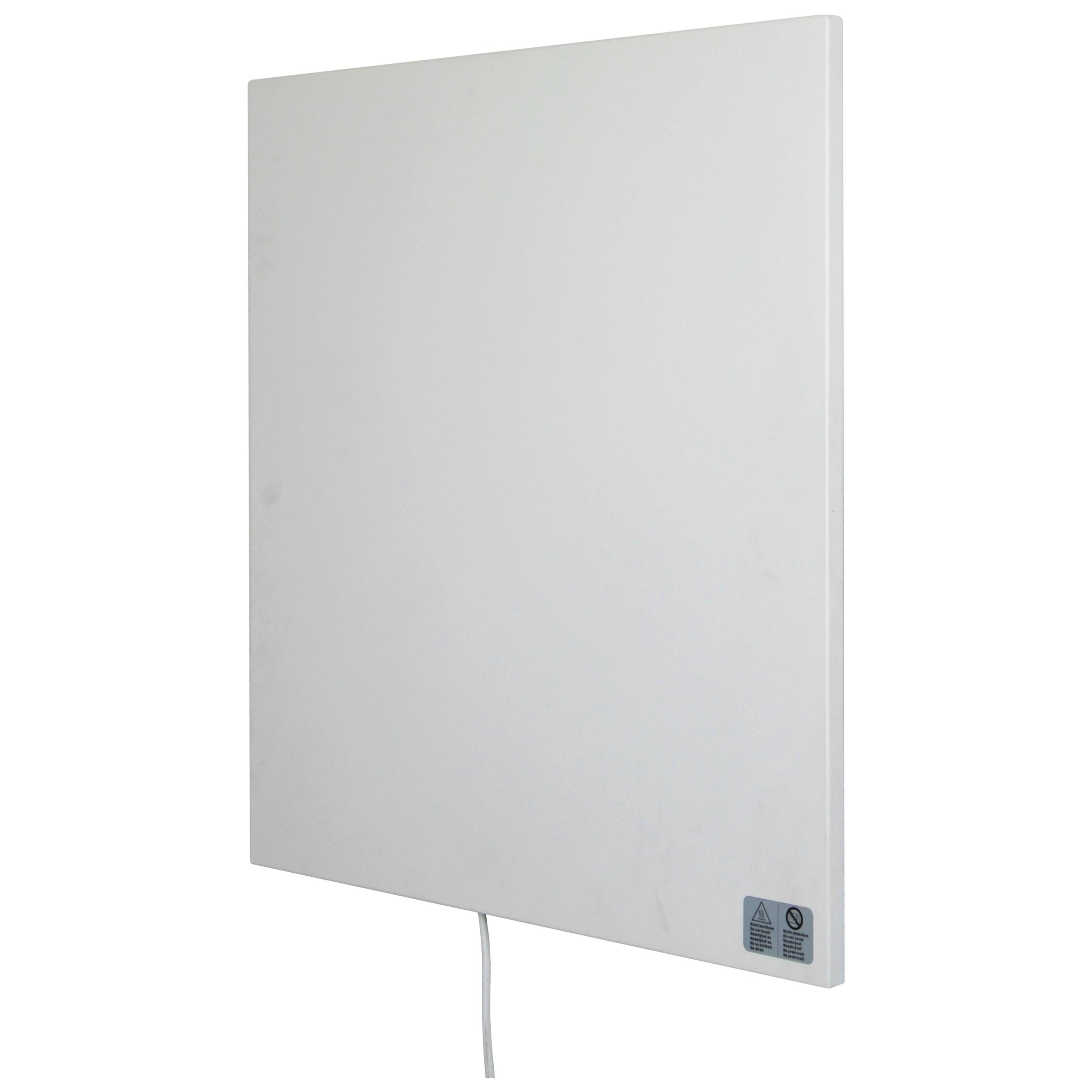 Infrarot Heizung 240 W Design Xs Weiß, 60x40 Cm - Weiß, Basics, Kunststoff/Metall (60/40/3,3cm)