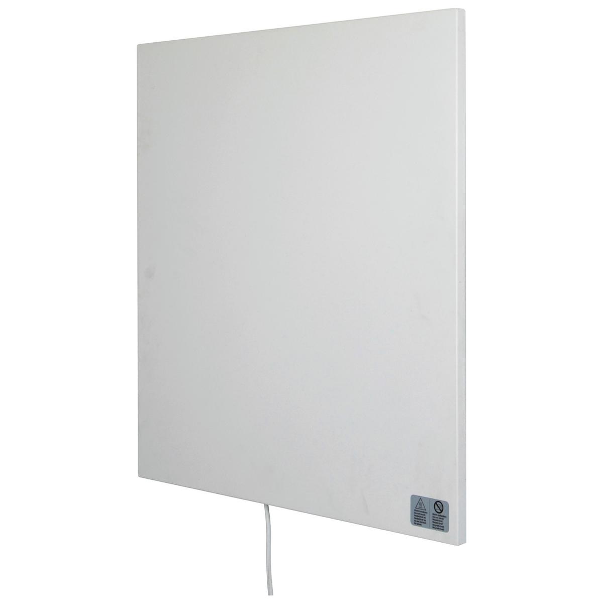 Infrarot Heizung 240 W Design Xs Weiß, 60x40 cm - Weiß, Basics, Kunststoff/Metall (60/40/3,3cm)