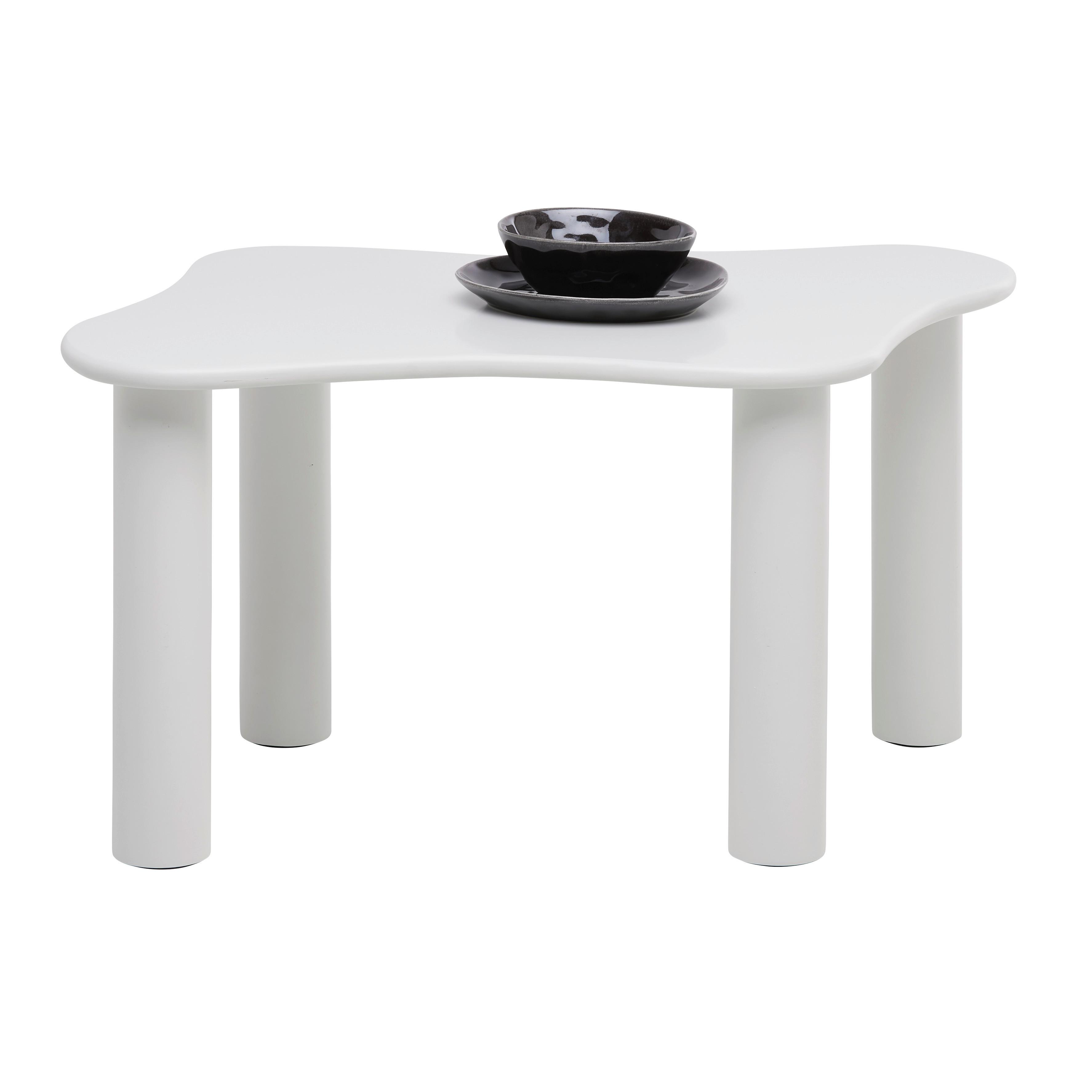 KONFERENČNÍ STOLEK BANDERA -STUDIO- - světle šedá, Lifestyle, kompozitní dřevo/plast (80/40/44cm) - Mömax