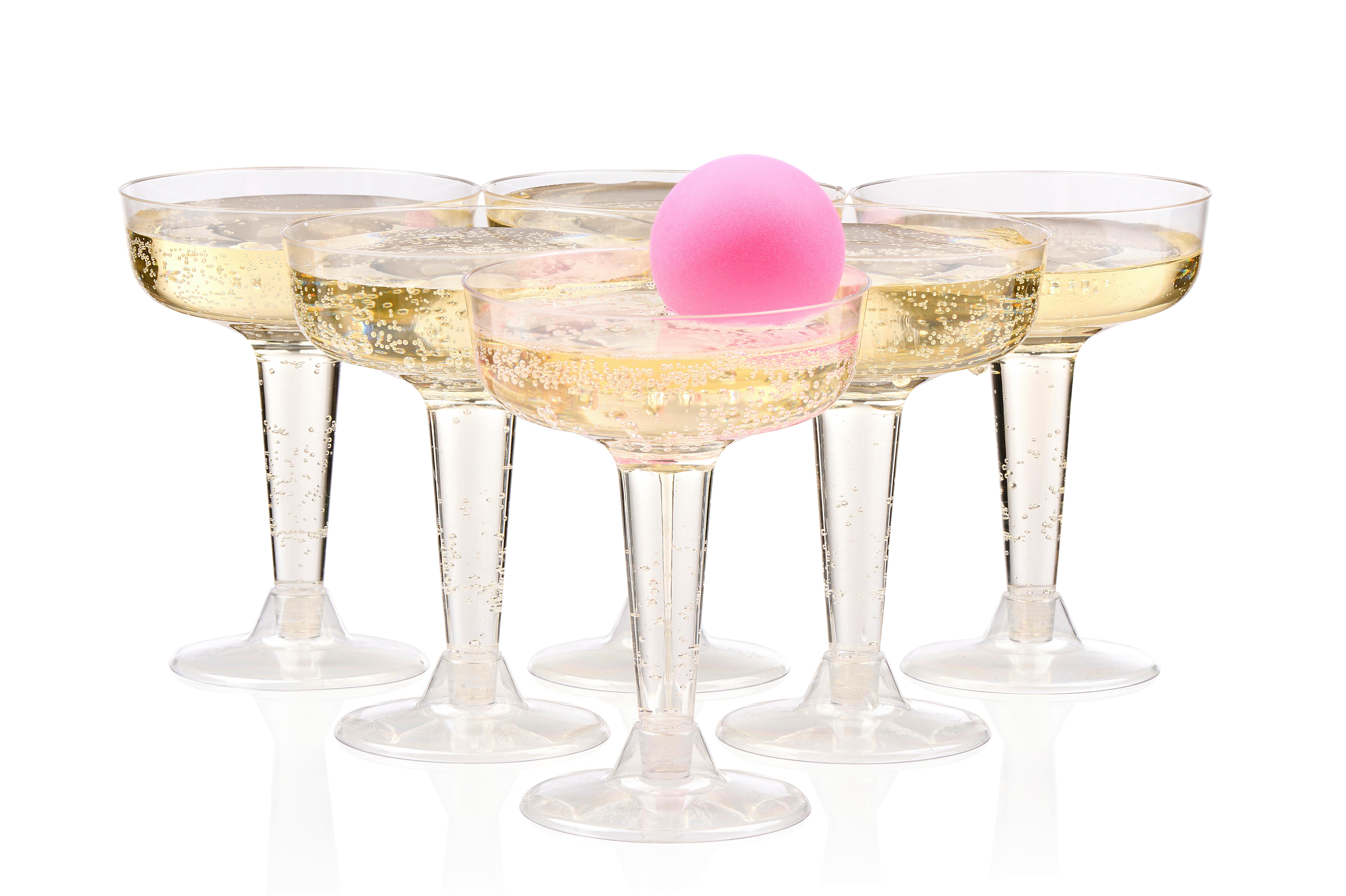 Prosecco Pong 14tlg. - Transparent, LIFESTYLE, Kunststoff (15,5/9/19cm)