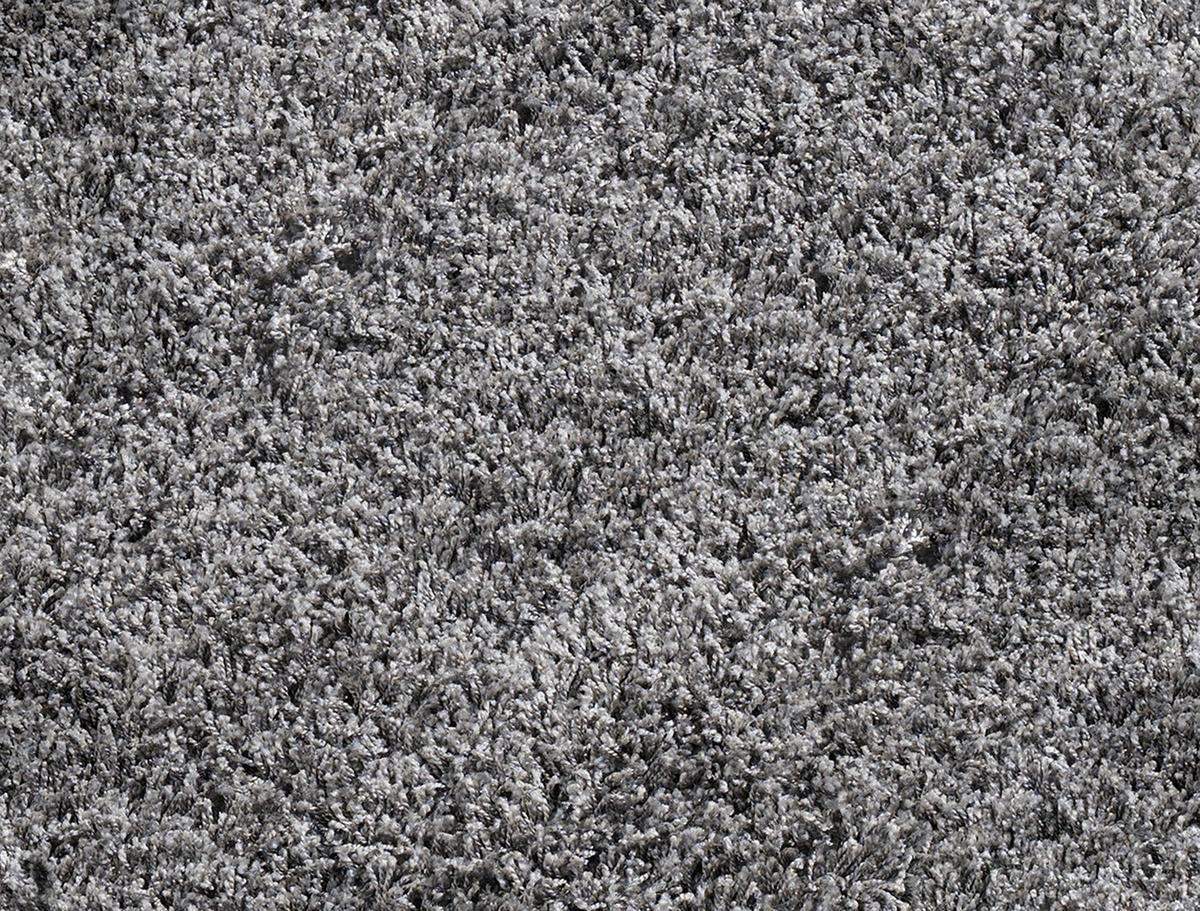 Hochflorteppich Fashion Shaggy Grau 160x230 cm - Grau, Basics, Textil (160/230cm) - Novel