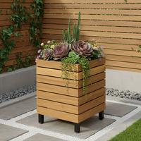 TRUHLÍK NA KVĚTINY MARLO - Moderní (35/41/35cm) - Bessagi Garden