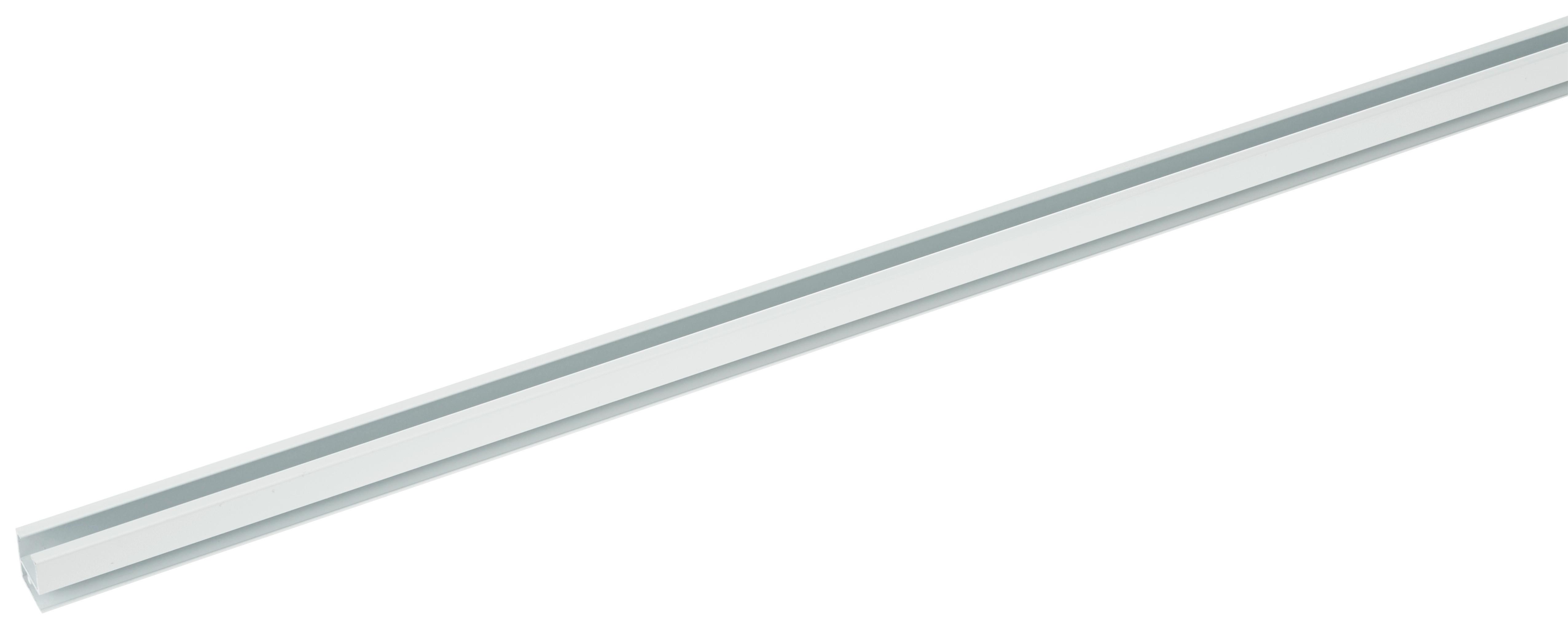 Kolejnička na závěsy Style, 120cm - bílá, kov (120cm) - Premium Living