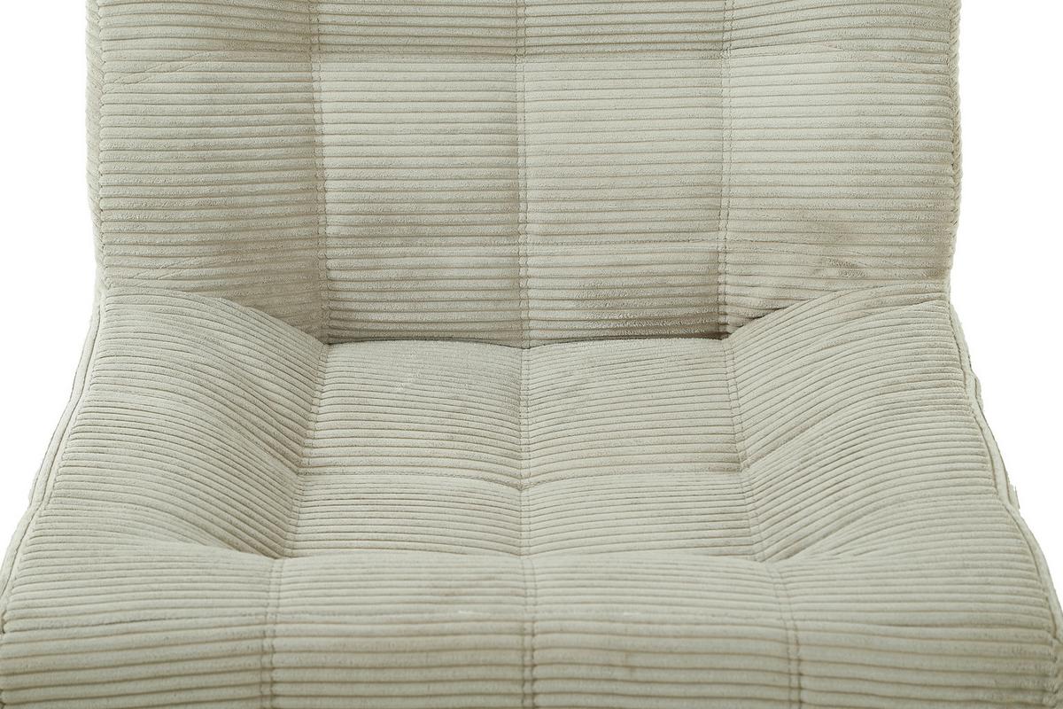 Sessel Merlin Hellgelb B: 85 cm - Hellgelb, Basics, Textil (85/75/98cm) - Livetastic